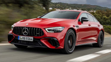 63年代梅赛德斯amg GT 4-Door E-Performance——前行动