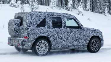 Baby Mercedes G-Class spyshot 4