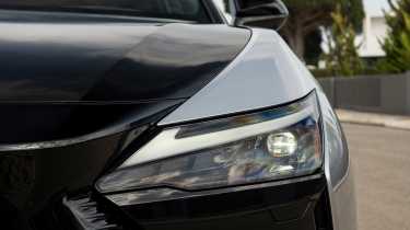 Lexus RZ 550e F Sport - front light
