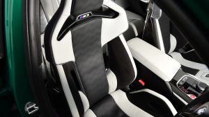 BMW M3 Competition - front seat