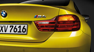 BMW M4 2014 badge