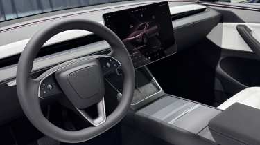 Tesla Model Y facelift - cabin studio