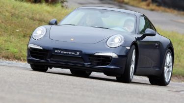 Porsche 911 front cornering