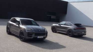 Porsche Cayenne and Taycan Black Editions