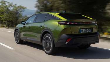 Peugeot E-408 facelift - rear