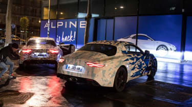 Renault alpine night shoot official 