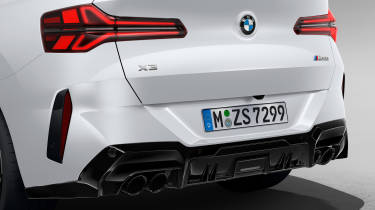 BMW X3 M Performance Parts - rear splitter