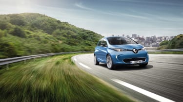 Renault Zoe 2017 - front tracking