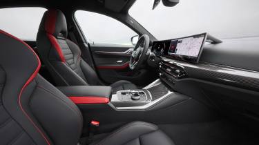 BMW i4 facelift - front seats