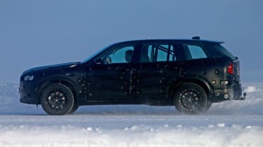 Volvo XC90 2014 spy shots rear