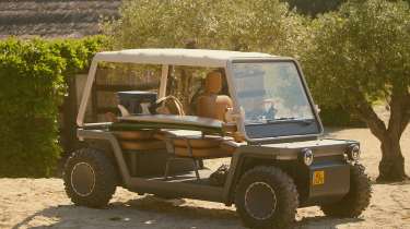 New Amble One electric buggy - front angled