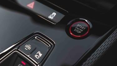 Audi A5 - start button