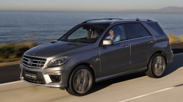Mercedes ML63 AMG front tracking