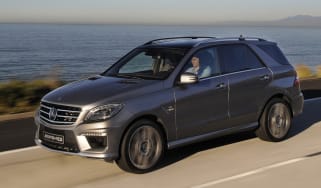 Mercedes ML63 AMG front tracking
