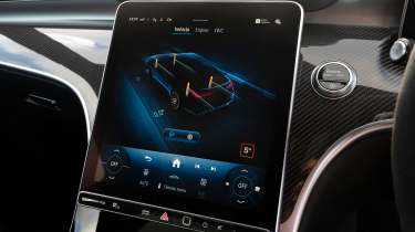 Mercedes-AMG CLE 53 - infotainment screen