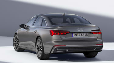 New Audi A6 - studio rear