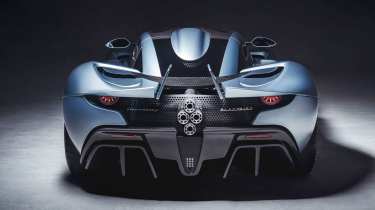 Hennessey Blackbird - full rear