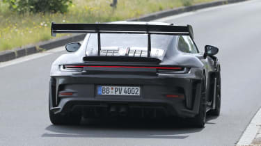 Porsche 911 GT3 RS testing - rear
