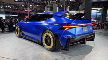 Subaru Performance-E STI - rear 3/4 static