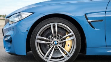 BMW M3 saloon 2014 brakes