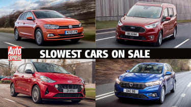 Slowest cars on sale