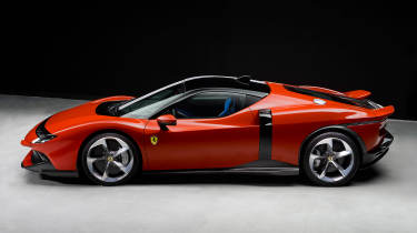 Ferrari 849 Testatrossa - side above