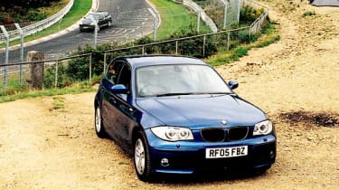 Front view of BMW 120d SE