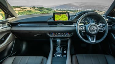 New Mazda 6 2018 facelift review cabin