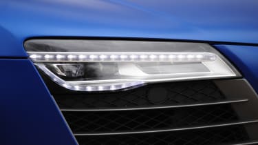 Audi R8 coupe light detail
