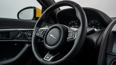 2020 Jaguar F-Type - steering wheel