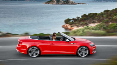 New Audi S5 Cabriolet 2017 side 