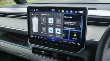 Volkswagen ID. Buzz - favourites menu