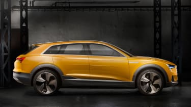 Audi h-tron concept - side profile