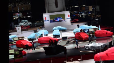 Geneva Motor Show 2016 - covered stands