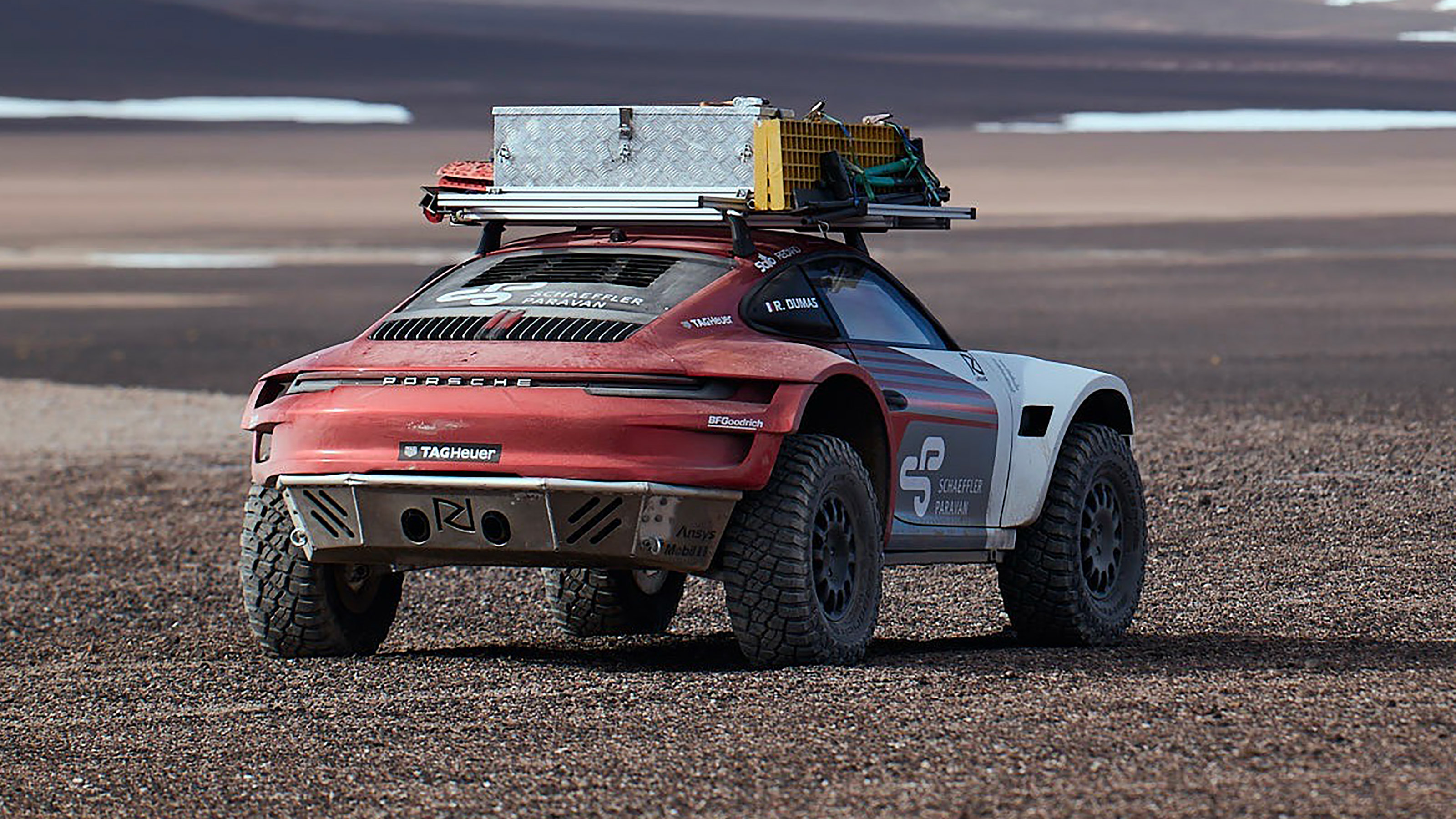 Dakar-inspired Porsche 911 climbs world's highest volcano | evo