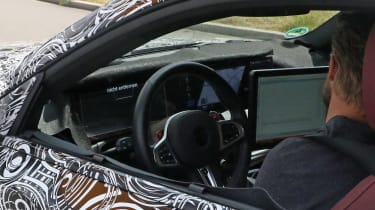 BMW M2 spy - interior