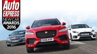 New car awards 2016 header image