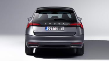 Skoda Scala facelift - full rear