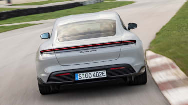 Porsche Taycan GTS - full rear