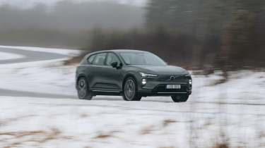 Volvo EX60 - front cornering