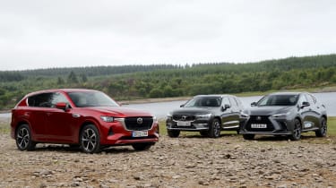 Mazda CX-60 vs Lexus NX vs Volvo XC60