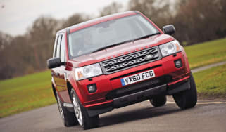 Land Rover Freelander eD4 corner