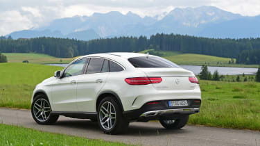 Mercedes GLE Coupe 2015 rear static