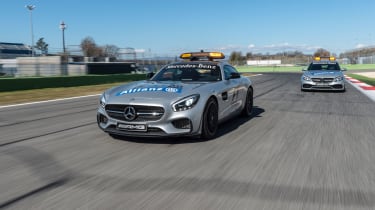 Mercedes F1 safety cars 2015 AMG GT