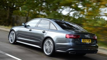 Audi A6 rear tracking