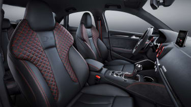 Audi RS3 saloon - front seats