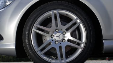 Mercedes C220 CDI Sport wheel