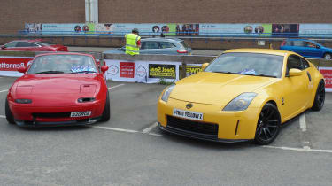 Coventry Motofest 2016 - 350Z and MX-5