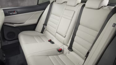 Lexus IS 250 rear seats