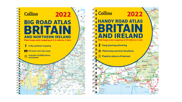 Collins 2022 road atlases